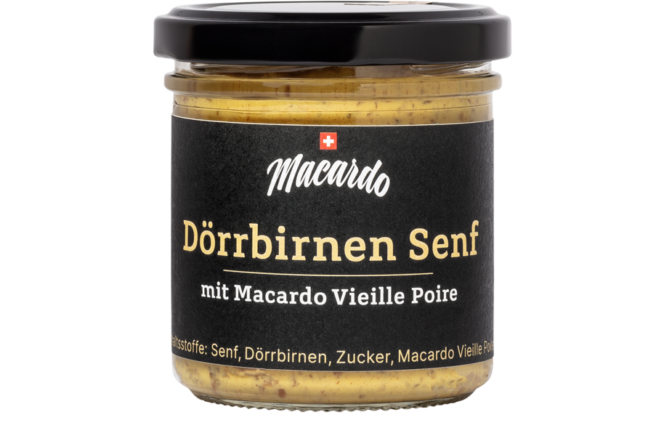Macardo Dörrbirnen Senf