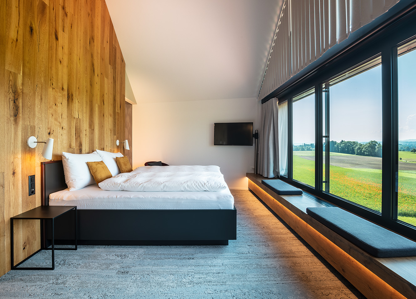 Macardo B&B Helles Holz Zimmer