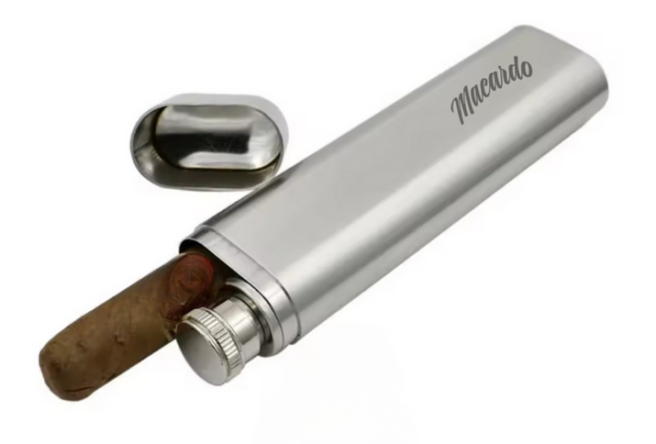 Flachmann-Zigarren Tube