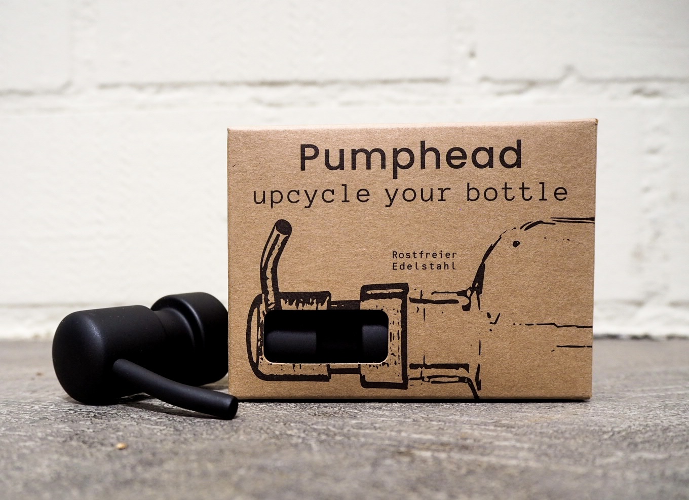 Pump Head Schwarz für Macardo Flaschen