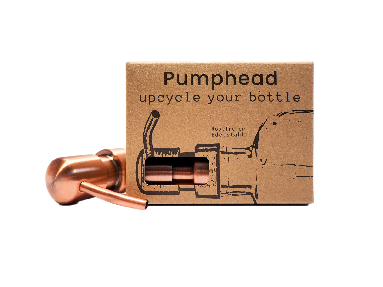 Pump Head Kupfer für Macardo Flaschen