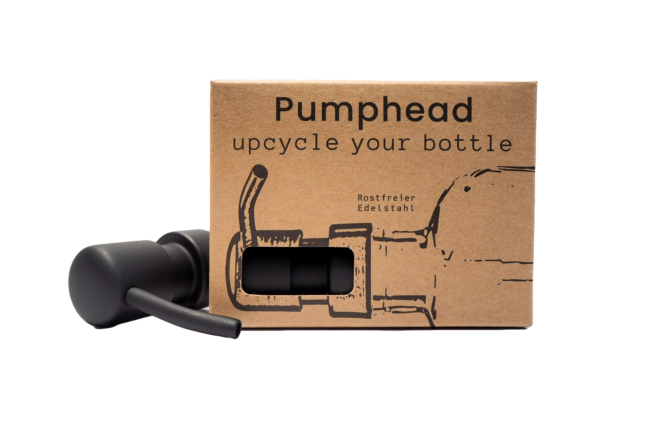 Pump Head Schwarz für Macardo Flaschen